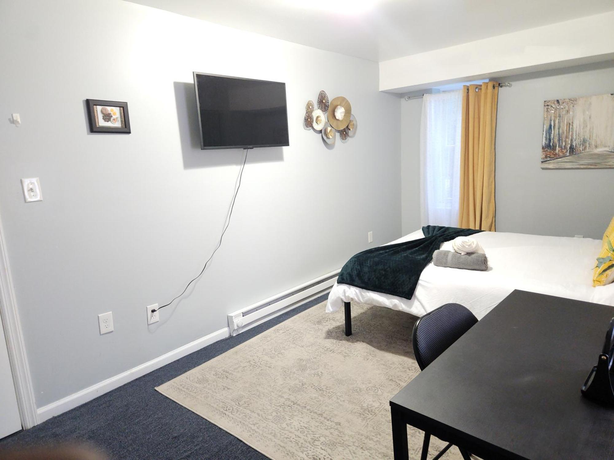 Entire 2-Bed Private Apt - Ewr/Nyc/Outlet Mall Newark Quarto foto